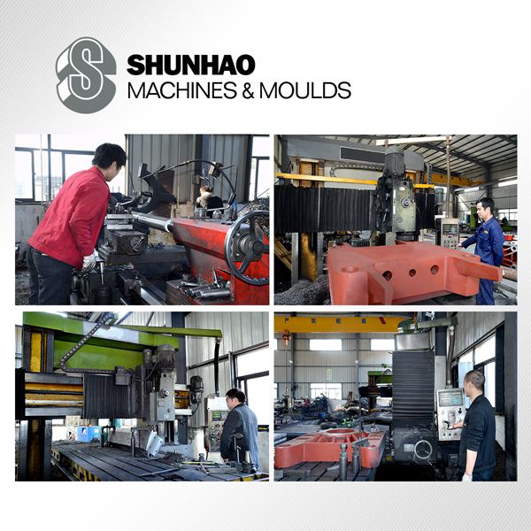 pengecoran berkualitas untuk mesin press peralatan makan melamin Shunhao