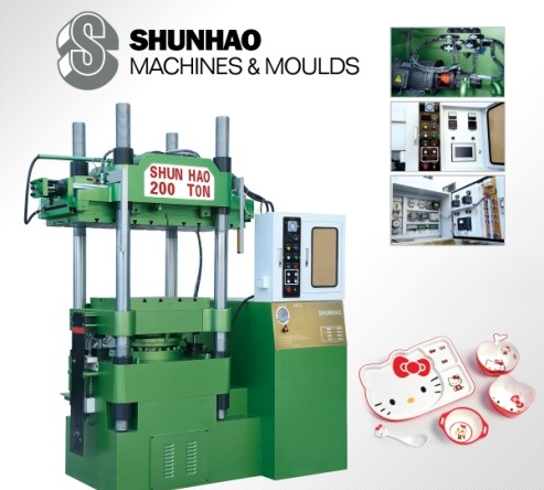 Shunhao mesin press melamin hidrolik