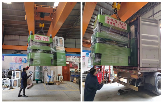 Mesin cetak hidrolik otomatis 600 ton