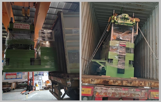 300 ton single color molding machine