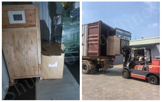 Shunhao Brand melamine preheating machine shipment Shunhao Brand melamine preheating machine shipment