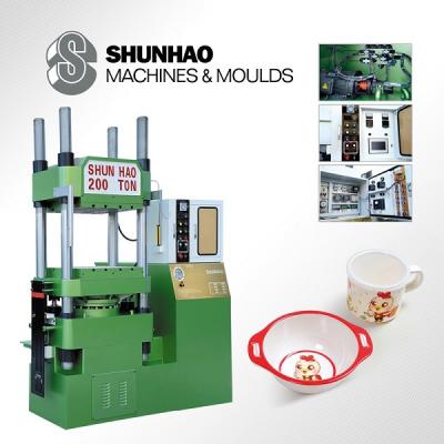 double color tableware production machine