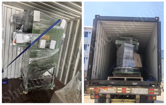 Shunhao Factory: Melamine Dish Edging Grinding Machines Shipment