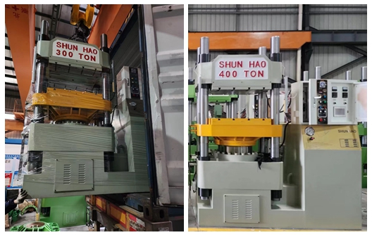 Pengiriman Mesin Pembuatan Gudang Melamin Hidraulik Warna Kustom Pabrik Shunhao